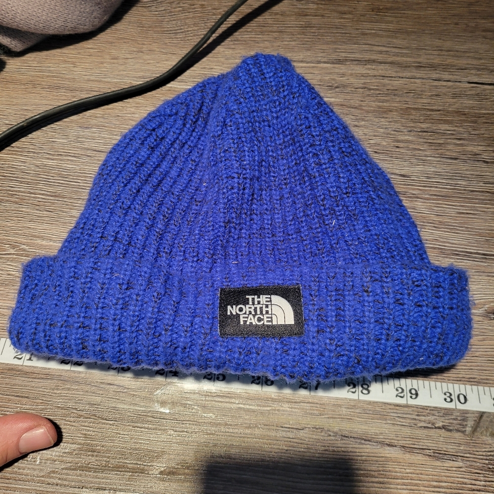 The North Face Vibrant Blue Knit Hat